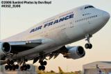 Air France B747-428 F-GITE airliner aviation stock photo #0352