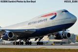 British Airways B747-436 G-CIVT airliner aviation stock photo #0319