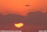 American Airlines B737-823 N971AN airline sunset aviation stock photo #0610