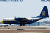 USMC Blue Angels C-130T Fat Albert (New Bert) #164763 takeoff military air show aviation stock photo #0982