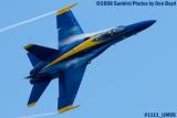 USN Blue Angel #5 at 2006 Air & Sea practice show military air show stock photo #1111