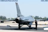 USAF General Dynamics F-16C Block 50A Fighting Falcon #AF90-0806 military air show stock photo #1023