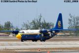 USMC Blue Angels C-130T Fat Albert (New Bert) #164763 taxiing out aviation stock photo #1282
