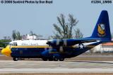 USMC Blue Angels C-130T Fat Albert (New Bert) #164763 taxiing out aviation stock photo #1284