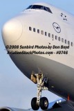 2008 - Lufthansa B747-430 D-ABVR airline aviation stock photo #0746