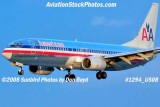2008 - American Airlines B737-823 N909AN on approach to MIA airline aviation stock photo #1294