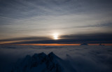 Sunset At Mt. Challenger <br> (Pickets020811-103.jpg)*