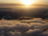 Sunset From 8,500 Above Hidden Lake<br> (HiddenLk022406-4adj.jpg)