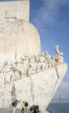 A scupture commemorate the Portuguese explorers