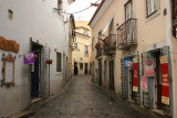 Colorful signs brightens the rainy day, Lisbon