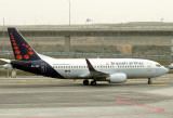 Brussels Airlines B-737-700 arrivng at MAD
