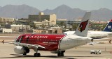 US Airways A-319 in Arizona Cardinals professional football team scheme