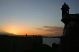 El Morro Castle at sun set