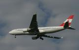 Austrian 330 approaching JFK RWY 31L, Oct. 2003