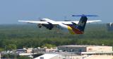 LIAT Dash-8 leaps out of SJU