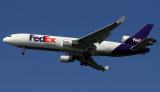 Fedex MD11 approaching JFK RWY 31R, May, 2004