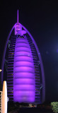 Burj al-Arab at night