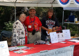Chris, Al and Carol happy at work in the Chesapeake Chapters booth!