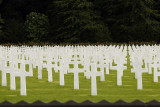 Luxembourg - American cemetery crosses
