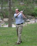 Golfing with Easter candy???