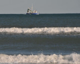 Shrimp boat returning to harbor