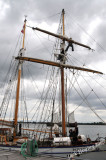 Climbing the mast