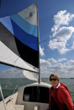 Sailing on Grand Lake, Celina