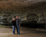 Cave entrance at Natural Bridge State Park, Slade, Kentucky