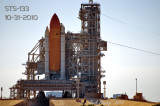 Space Shuttle Discovery, STS-133, on the Launch Pad