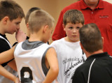 Nolan listening to the coach