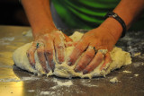 Making homemade rolls