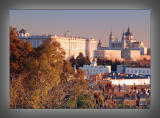 Palacio Real and Catedral de la Almudena Sunset