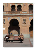 Resting in Plaza de Toros de Las Ventas