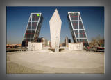 Torres Kio in Plaza de Castilla