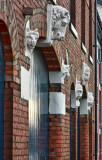 Foounded 1887, disbanded 1891. The carvings are thought to show the captains of the time.