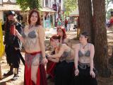 The Dark Cloud Girls show off in chainmaille