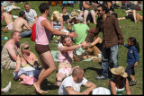 The Sunday Morning Main Stage Crowd