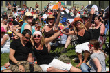 The Sunday Morning Main Stage Crowd