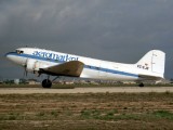 seen at Palma in 1988 taxiing for 06L