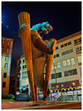 Statues at West End Marketplace