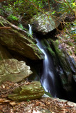 Waterfalls (NO. 6) on No Name Creek in Stone Mountain State Park NC.