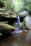 Waterfalls (NO. 7) on No Name Creek in Stone Mountain State Park NC.