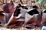 All That left of a large Old Still Wilkes Co. NC On Garden Creek, 2/8/09