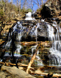 Station Cove Falls SC. 60 Ft,. I Be gone 5 Va. to SC & GA To Photographs Waterfalls