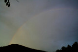 Rainbow 8/5/10. the sun was not very long to make a good rainbow