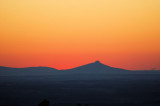 Sunrise at Pilot Mountain This morning (10/02/10) 1