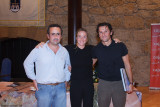 With Jose  Daz and Odile Rodrguez de la Fuente
