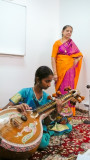 Mrs. Srinivasan  teacher of music school