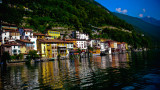 Gandria on Lake Lugano, Switzerland