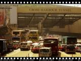 Busy entrance of Cross Harbour Tunnel